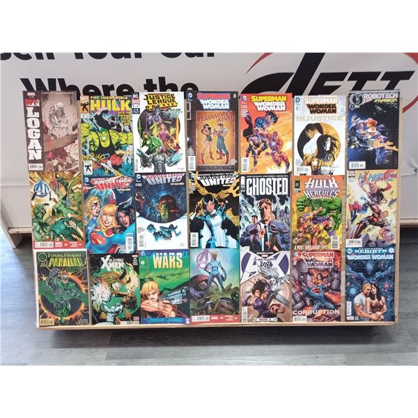 Assorted Collectible Comics, Hulk,  Jusptice League & More