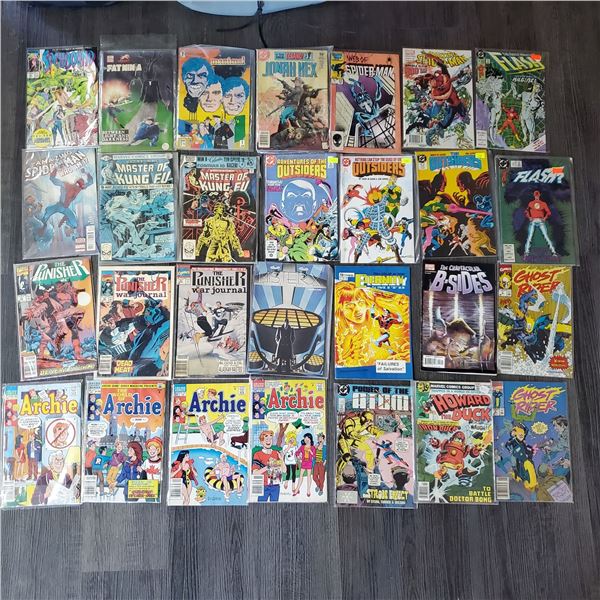 Assorted Collectible Comics, Archie, Flash, Amazing Spiderman & More