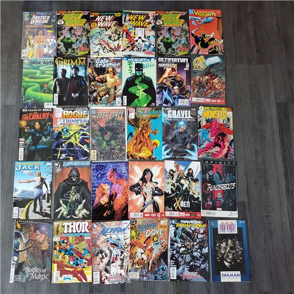 Assorted Collectible Comics, Thor, New Wave & More