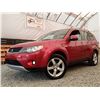 Image 2 : I1 --  2008 MITSUBISHI OUTLANDER XLS 4X4, Red, 182770 kms