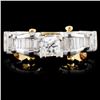 Image 1 : 14K TT Gold 1.45ctw Diamond Ring