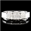 Image 1 : 18K Gold 0.50ctw Diamond Ring