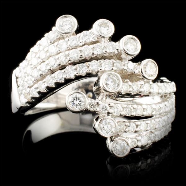 18K Gold 1.20ctw Diamond Ring