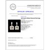 Image 3 : 14K Gold 0.48ctw Diamond Earrings