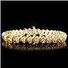 Image 1 : 14K Gold 6.00ctw Diamond Bracelet