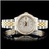 Image 1 : Rolex YG/SS DateJust 2.00ct Diamond Ladies Wristwa