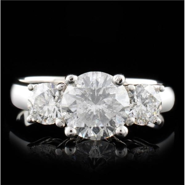 14K White Gold 2.14ctw Diamond Ring