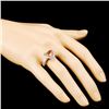 Image 3 : 18K Gold 3.36ct Tourmaline & 1.28ctw Diamond Ring