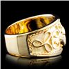 Image 3 : 14K Gold 0.78ctw Diamond Ring