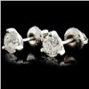 Image 2 : 14K Gold 0.72ctw Diamond Earrings