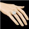 Image 3 : 18K Gold 2.64ct Tourmaline & 1.74ctw Diamond Ring
