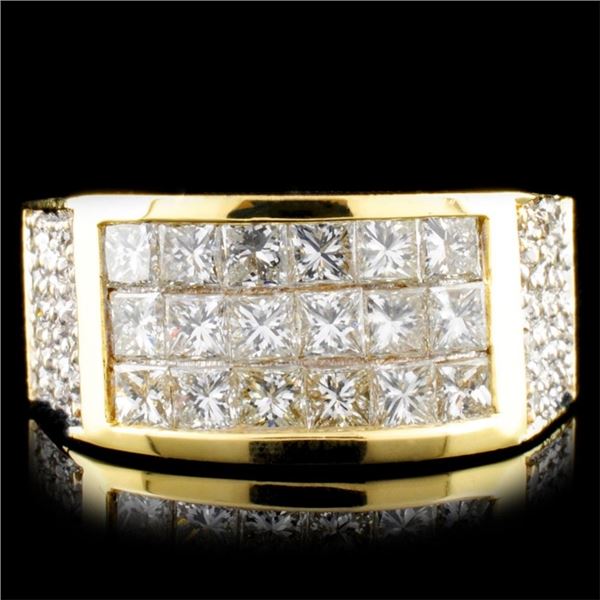 18K Gold 2.79ctw Diamond Ring