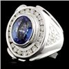 Image 2 : 14K Gold 2.50ct Tanzanite & 1.00ctw Diamond Ring