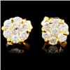 Image 1 : 14K Gold 0.50ctw Diamond Earrings