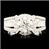 Image 1 : 18K Gold 2.17ctw Diamond Ring
