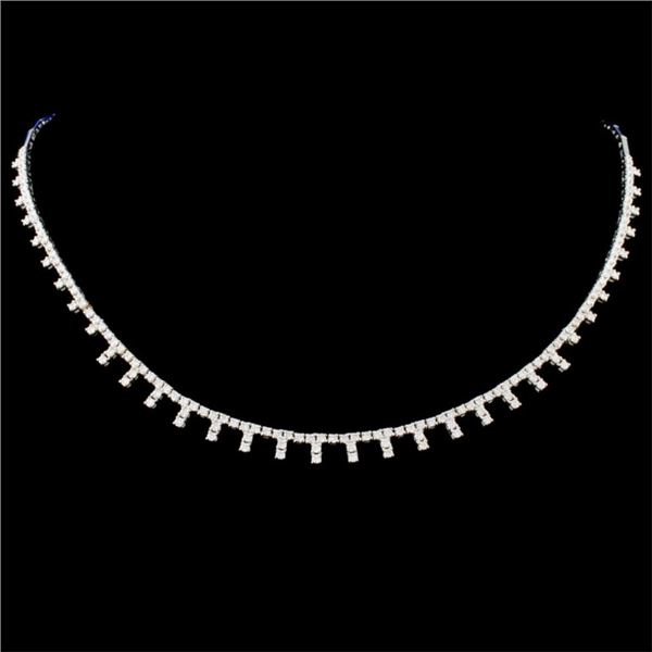 14K Gold 2.58ctw Diamond Necklace