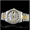 Image 2 : Rolex DateJust 2.85ctw Diamond 36mm Wristwatch