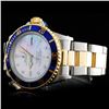 Image 3 : Rolex YG/SS 40MM Submariner Diamond MOP Wristwatch