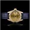 Image 2 : Rolex YG DateJust 2.25ctw Full Bust Diamond Watch