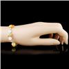 Image 3 : 18K Gold 19.00ct Opal & 2.23ctw Diamond Bracelet