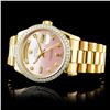 Image 2 : Rolex Day-Date 18K YG 1.35ct Diamond Wristwatch