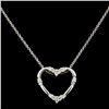 Image 1 : 14K Gold 0.21ctw Diamond Pendant