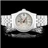 Image 1 : Rolex SS 31mm DateJust Diamond Wristwatch