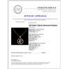 Image 4 : 14K Gold 1.03ctw Diamond Pendant
