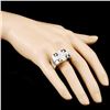 Image 3 : 14K White Gold 2.60ctw Diamond Ring