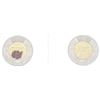 Image 1 : Lot 2 Canada RCM Issue 2018 Armistice Coins - Plain & Red Poppy - ICCS MS64