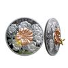 Image 1 : 2019 $50 The Bumble Bee and the Bloom - Pure Silver Coin,Limited Edition /1200.Sealed, Unopened From