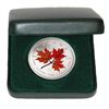 Image 2 : Autumn Colour .9999 Silver Maple Leaf $5 Coin Colour  - 1 oz. ASW