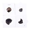 Image 1 : Group of 4 Byzantine Cup Shape Bronze Coins  Scarce