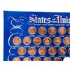 Image 3 : States of The Union 50 State Bronze Collectors Coin Set