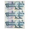 Image 1 : Group of 3 1986 $5 Choice -In Sequence