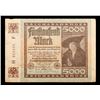Image 3 : 1922 Weimar Germany 5,000 Mark Note P#81B Grades vf++