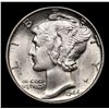 Image 2 : 1944-p Mercury Dime 10c Grades GEM++ Unc