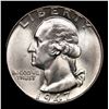 Image 2 : 1947-p Washington Quarter 25c Grades GEM++ Unc