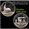 Image 1 : Proof 1986-s Statue Of Liberty Modern Commem Half Dollar 50c Grades GEM++ Proof Deep Cameo