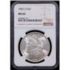 Image 2 : NGC 1902-o Morgan Dollar $1 Graded ms65 By NGC
