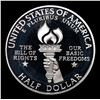 Image 3 : Proof 1993-s Silver Bill of Rights Modern Commem Half Dollar 50c Grades GEM++ Proof Deep Cameo