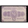 Image 2 : 1923 Hannover Germany 1/2 Million Mark Hyperinflation Local Notgeld Note Grades Choice AU/BU Slider