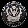 Image 3 : Proof 1991-p Mount Rushmore Modern Commem Dollar $1 Grades GEM++ Proof Deep Cameo
