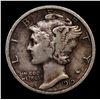 Image 2 : 1919-p Mercury Dime 10c Grades vf++