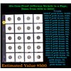 Image 1 : Huge Liifetime Collection - Too Many Coins To Auction Individually - This Lot is For One Page of 20 