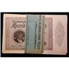 Image 2 : Set of 20 1923 Weimar Germany 100,000 Mark Notes in original Bank Wrapper P#83c Grades Gem CU