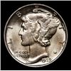 Image 2 : 1939-p Mercury Dime 10c Grades GEM++ FSB