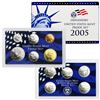 Image 1 : 2005 United States Mint Proof Set, 11 Coins Inside