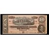 Image 2 : 1864 $10 Confederate Note, T68 Grades Choice AU/BU Slider