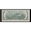 Image 3 : 1976 $2 Green Seal Federal Reseve Note Grades Select CU